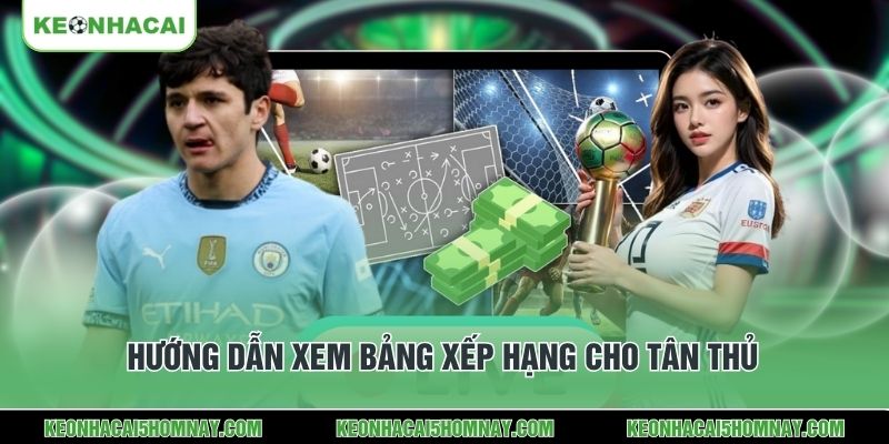 Hướng dẫn xem bảng xếp hạng cho tân thủ