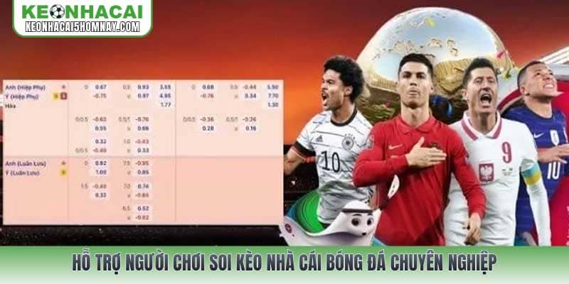 Hỗ trợ người chơi soi kèo nhà cái bóng đá chuyên nghiệp
